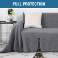 Cotton Sofa Towel Thick Woven Sofa Throw Cover